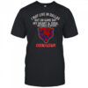 I May Live In Dallas But On Gameday My Heart And Soul Belong To Chicago Bears T-Shirt