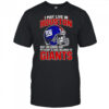 I May Live In Houston But On Gameday My Heart And Soul Belong To New York Giants T-Shirt