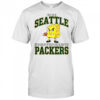 I May Live In Seattle But On Gameday My Heart And Soul Belong To Green Bay Packers T-Shirt