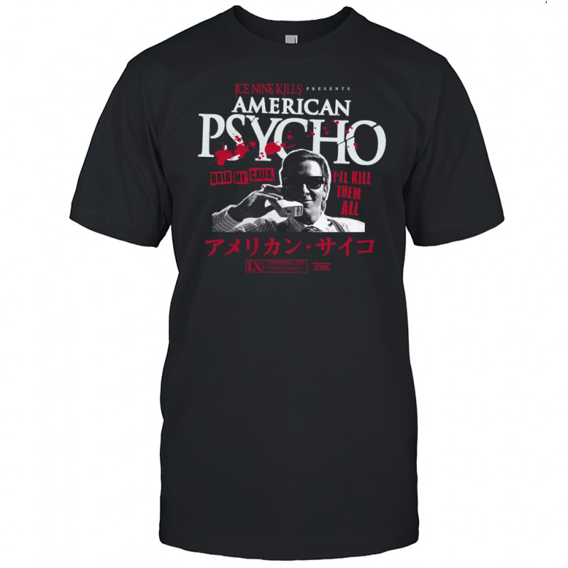 Ice Nine Kills X American Psycho T Shirt