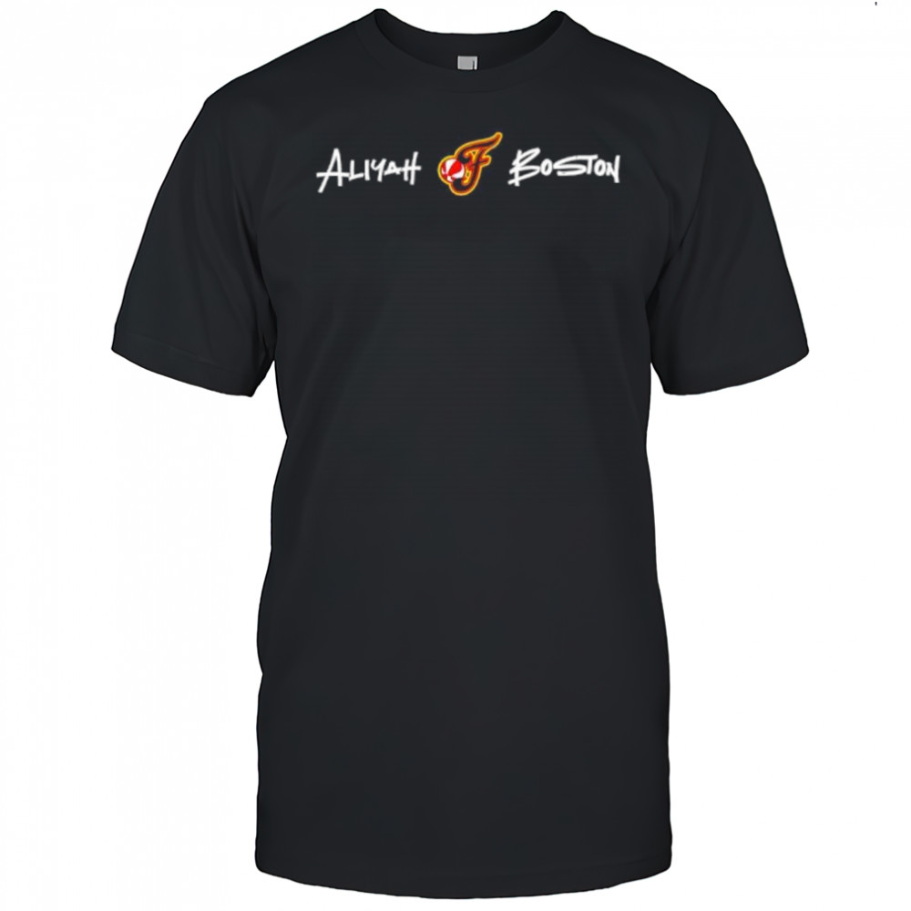 Indiana Fever Aliyah Boston Signature shirt
