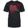 Indiana Hoosiers Basketball Text Logo Overlay shirt