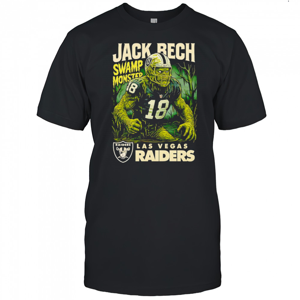 Jack Rech swamp monster Las Vegas Raiders shirt
