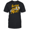 Jacob Misiorowski swing and a Miz shirt