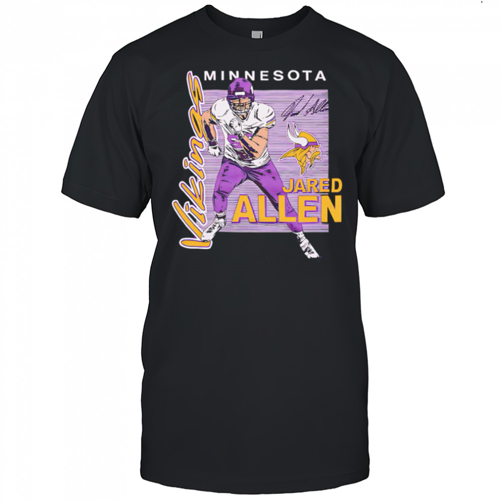 Jared Allen Minnesota Vikings signature classic shirt
