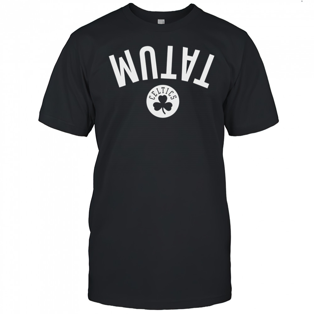 Jayson Tatum Boston Celtics invert upside shirt