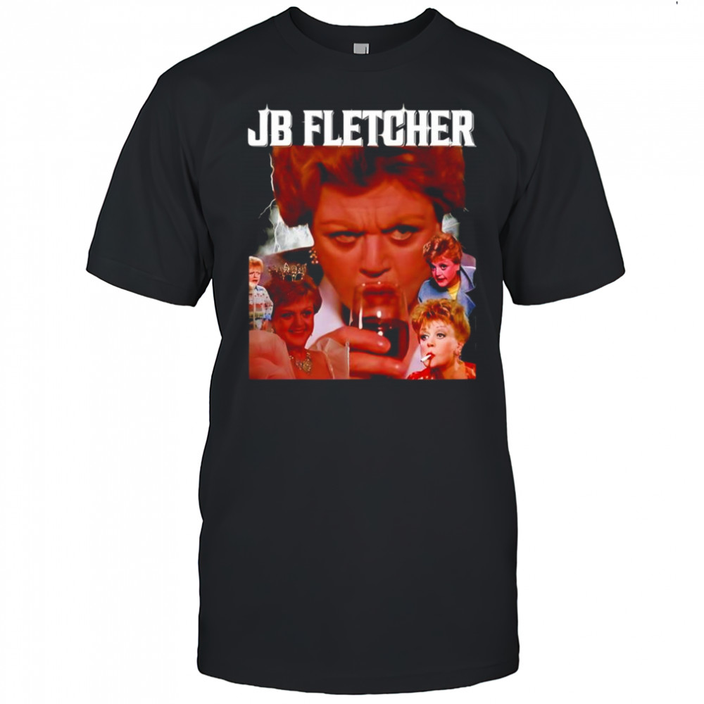 Jb Fletcher Angela Lansbury graphic shirt