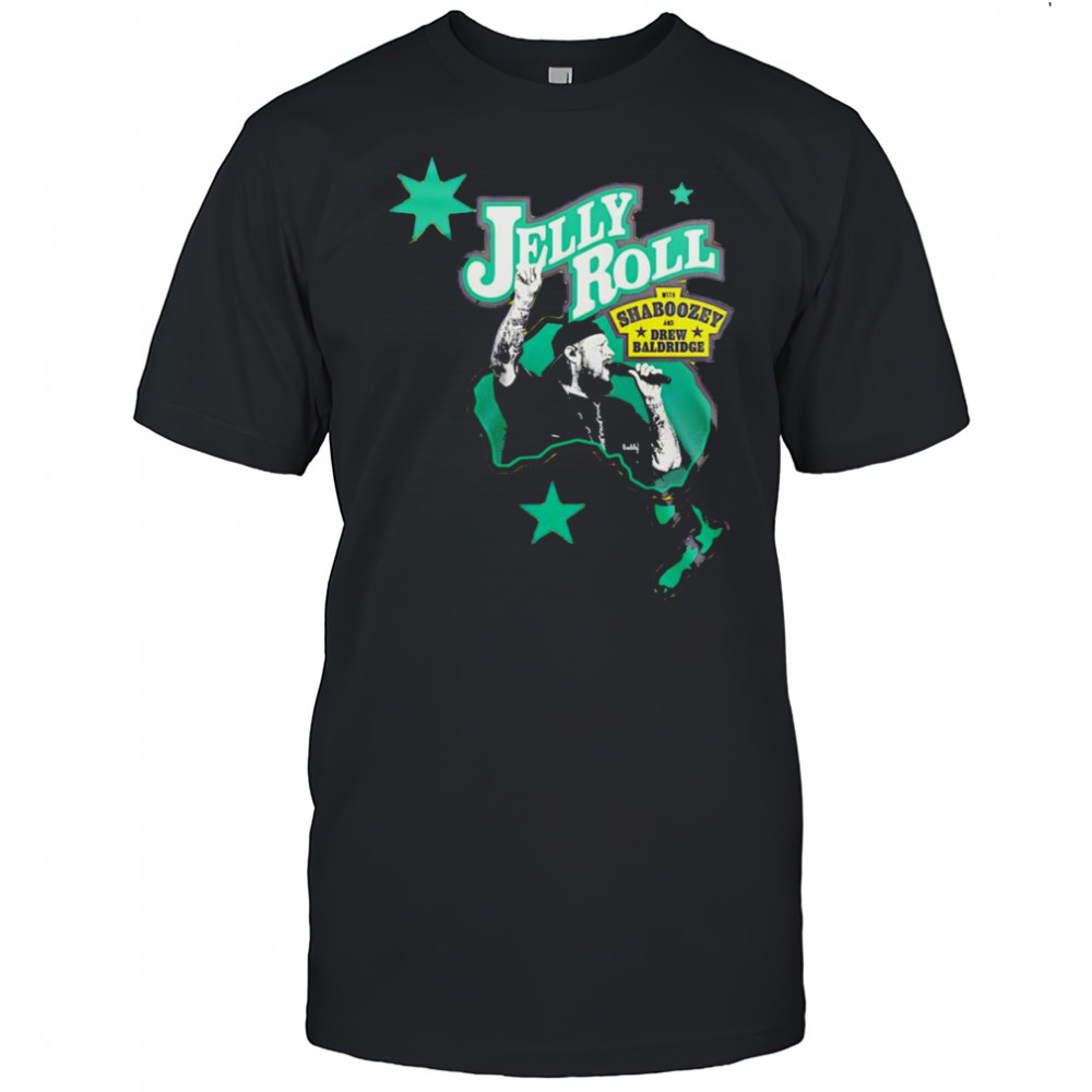Jelly Roll Down Under 2025 Tour shirt