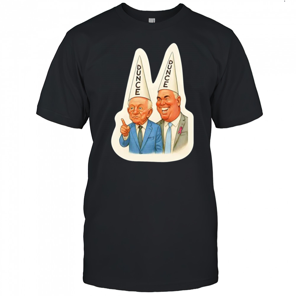 Jerry Stephen Dallas Cowboys dunce shirt