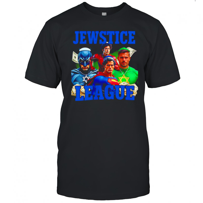 Jewstice League superheroes shirt