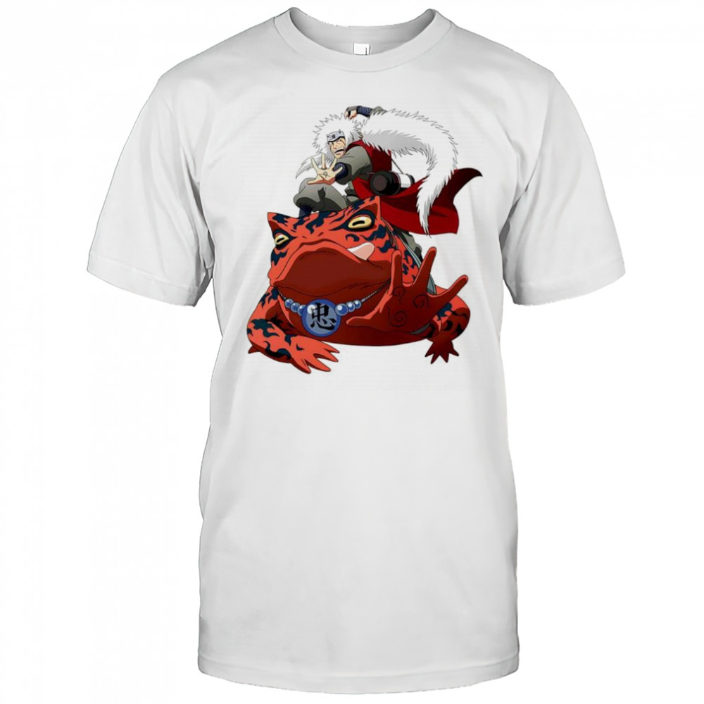 Jiraiya and Gamabunta shirt