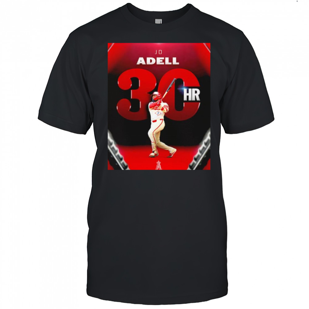 Jo Adell 30-homer season poster shirt