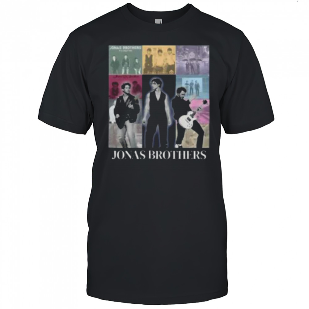 Jonas Brothers Pop Band Collage Concert Shirt