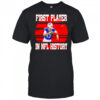 Josh Allen first player in NFL history signature shirt