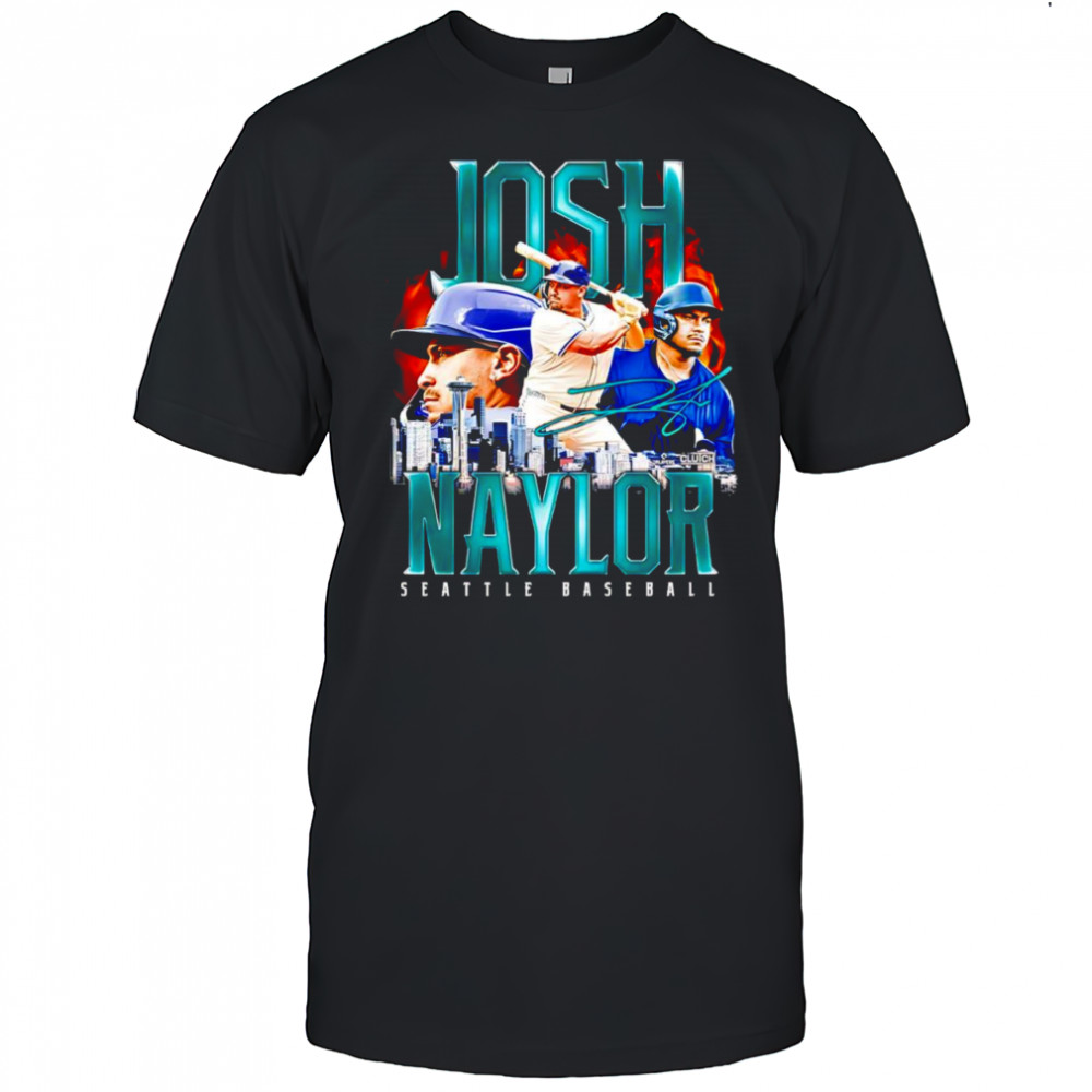 Josh Naylor Seattle baseball retro shirt