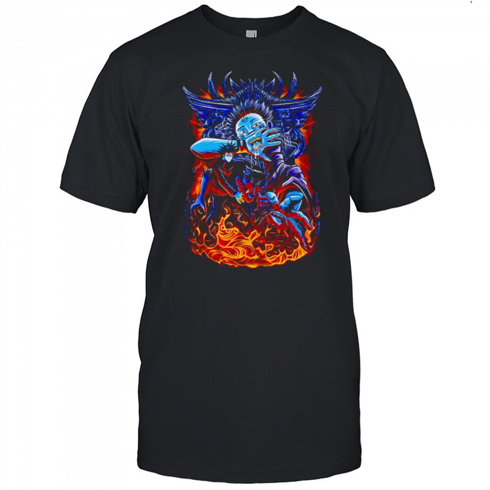 Jujutsu Kaisen Ryomen Sukuna Satoru Gojo Shirt Anime Manga Graphic shirt