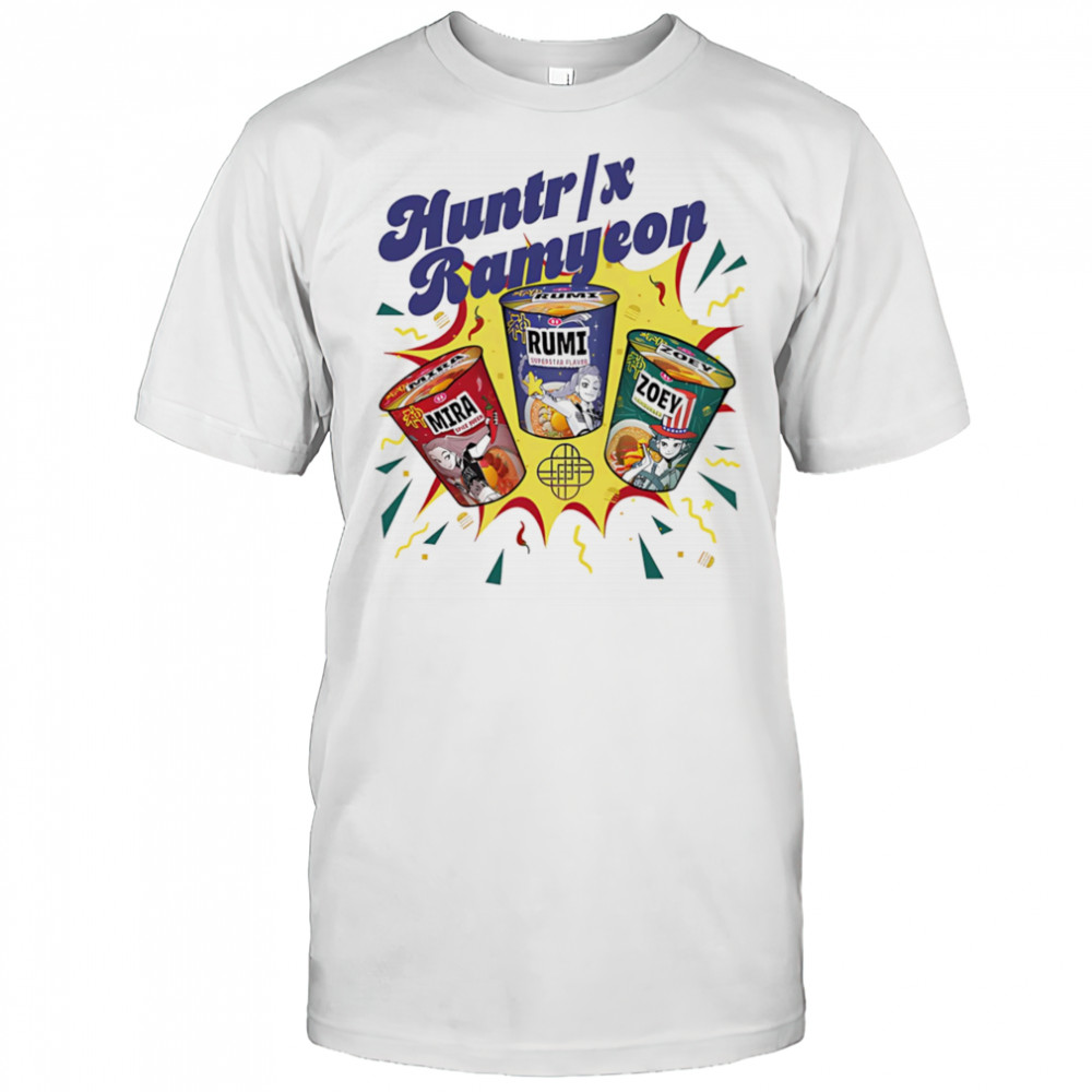 K-Pop Demon Hunters HUNTRIX Ramyeon shirt