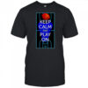 Keep Calm and Play On Basketball court shirt