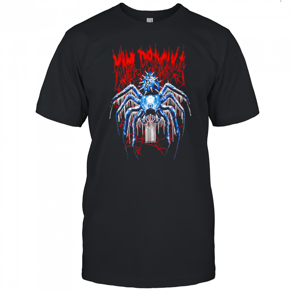 Kim Dracula Spiked Spider shirt