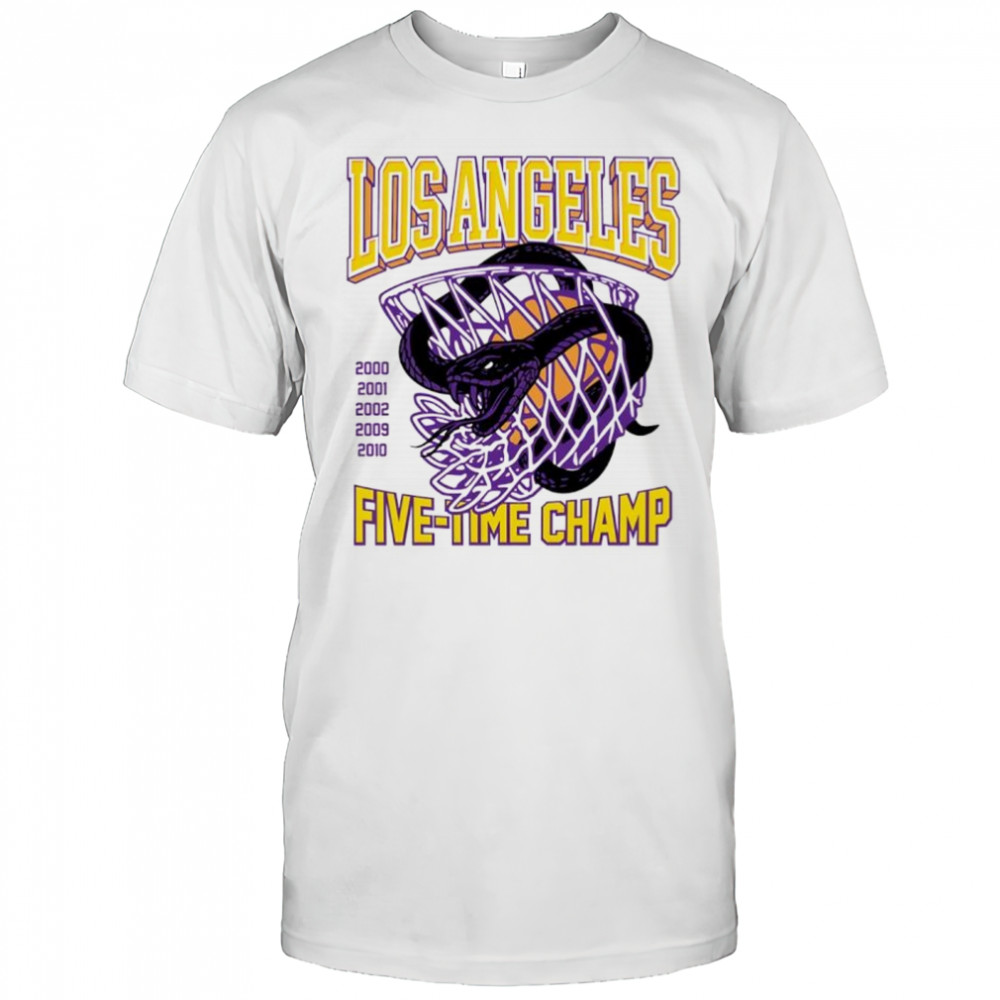 Kobe Bryant Mamba Los Angeles five-time Champ shirt