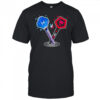 KPop Demon Hunters HUNTRIX and Saja Boys light sticks shirt