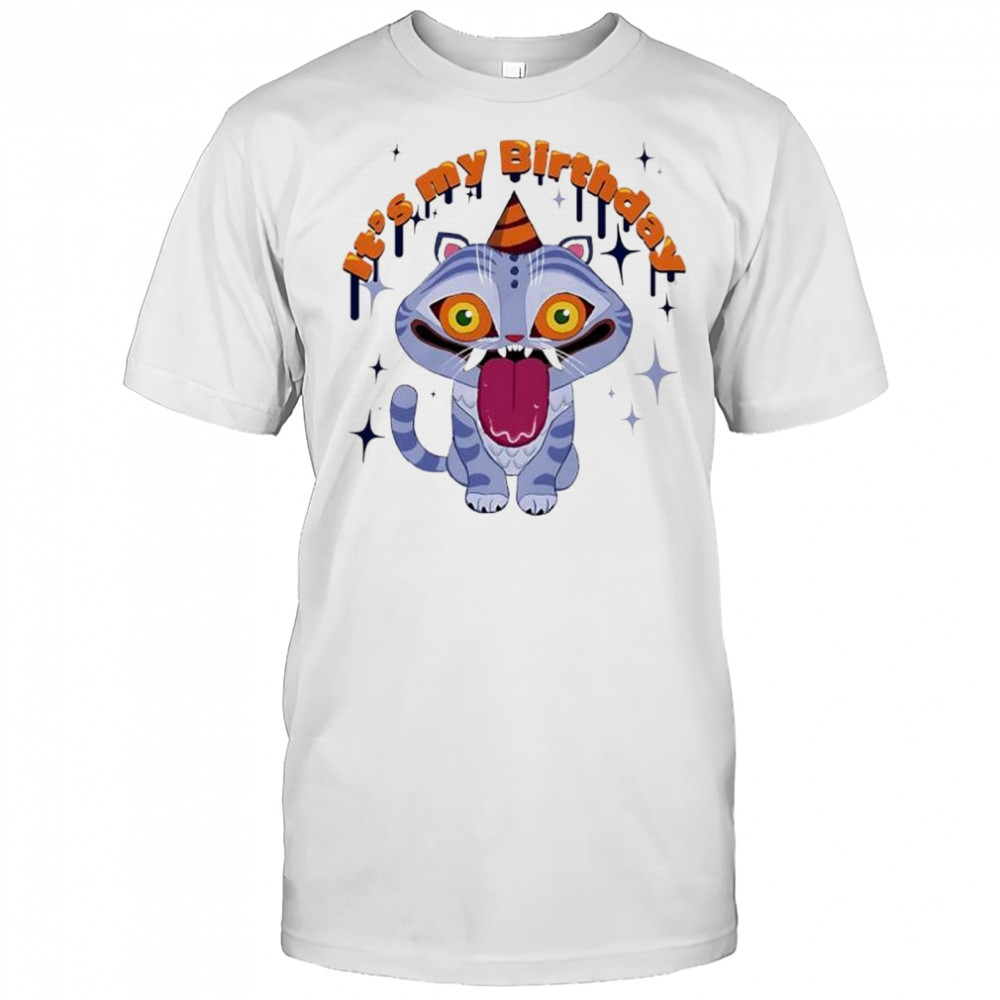 KPop Demon Hunters It’s My Birthday Derpy Tiger shirt