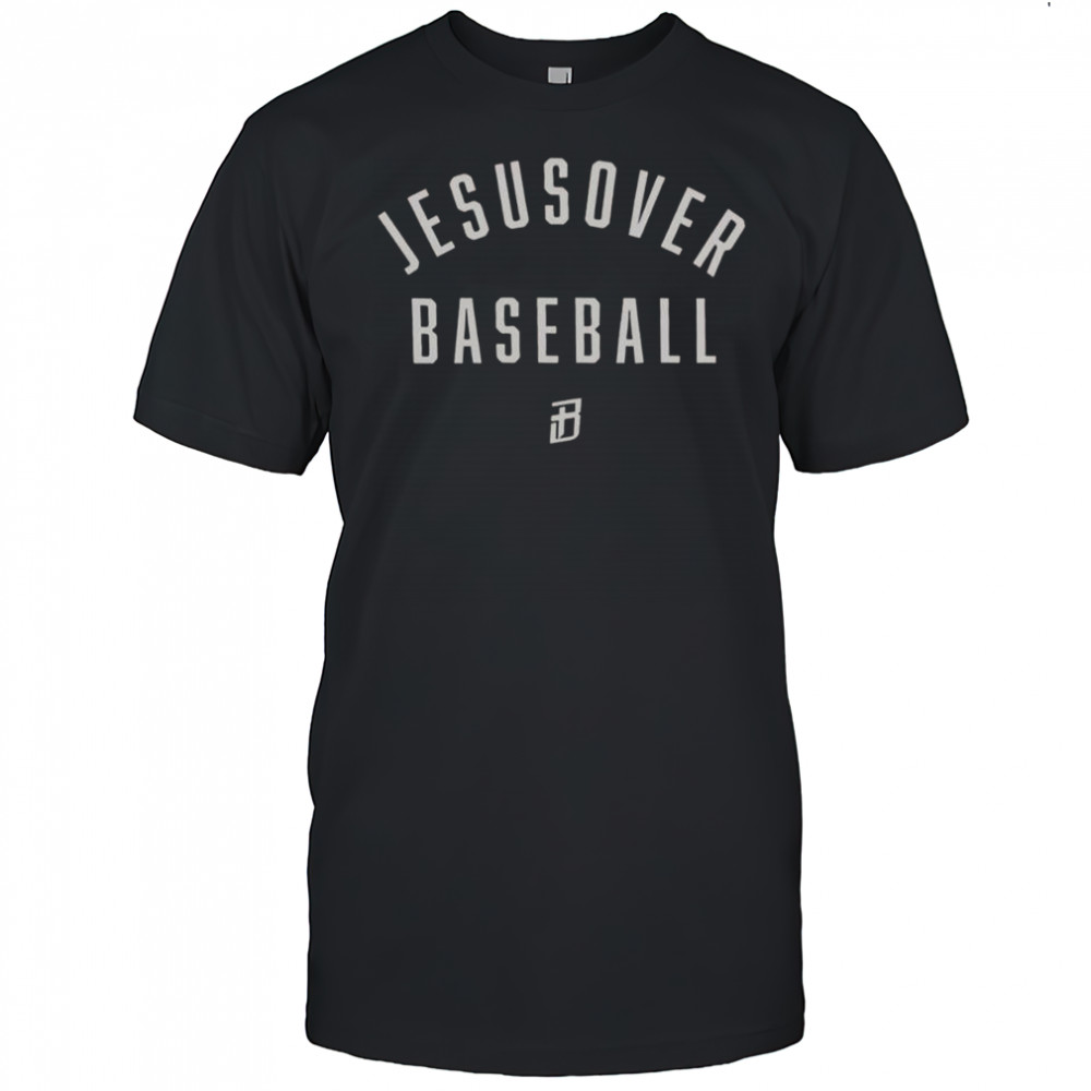 Kyle Stowers Jesus Over Baseball T-Shirt