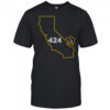 LA Galaxy 424 Area Code State T-Shirt