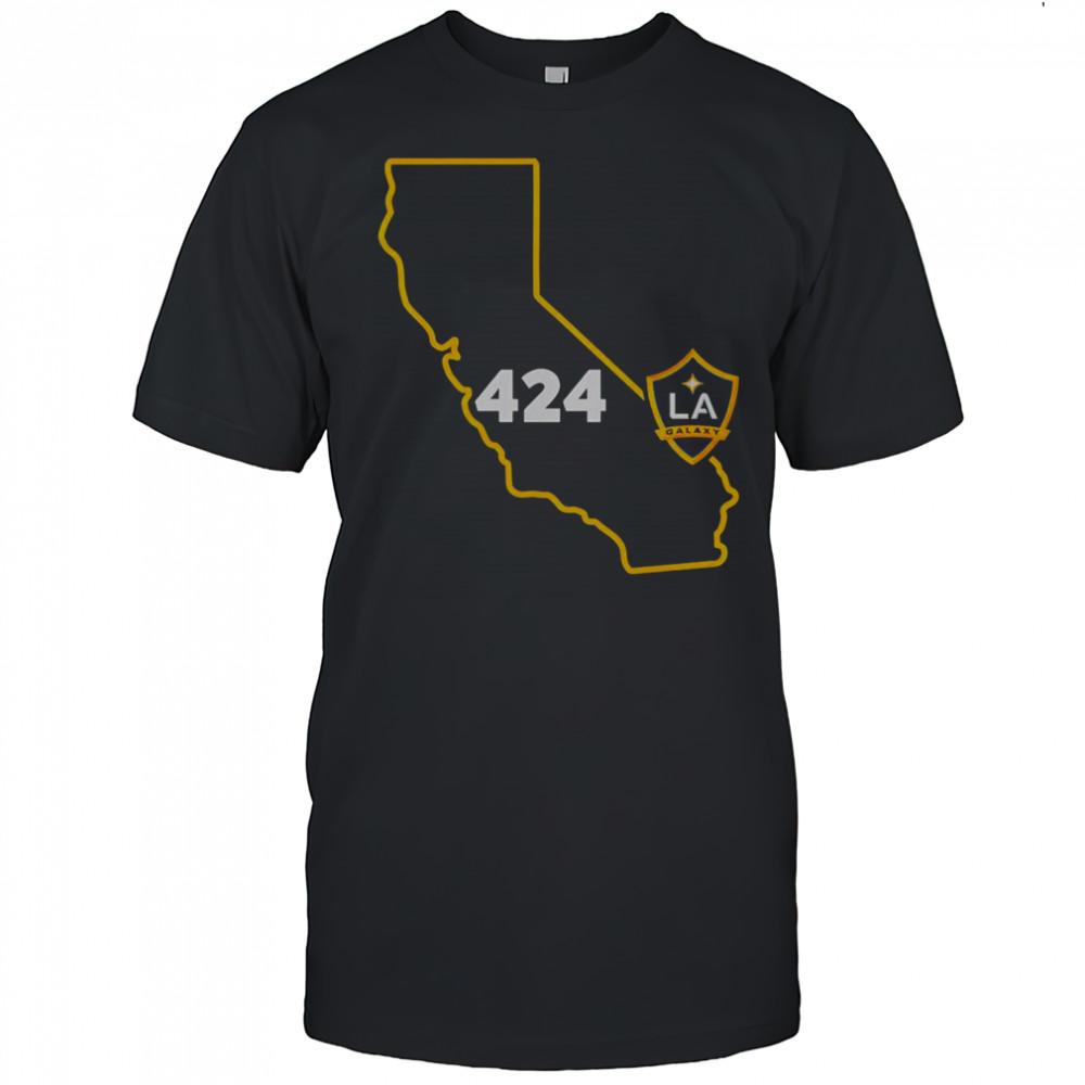 LA Galaxy 424 Area Code State T-Shirt
