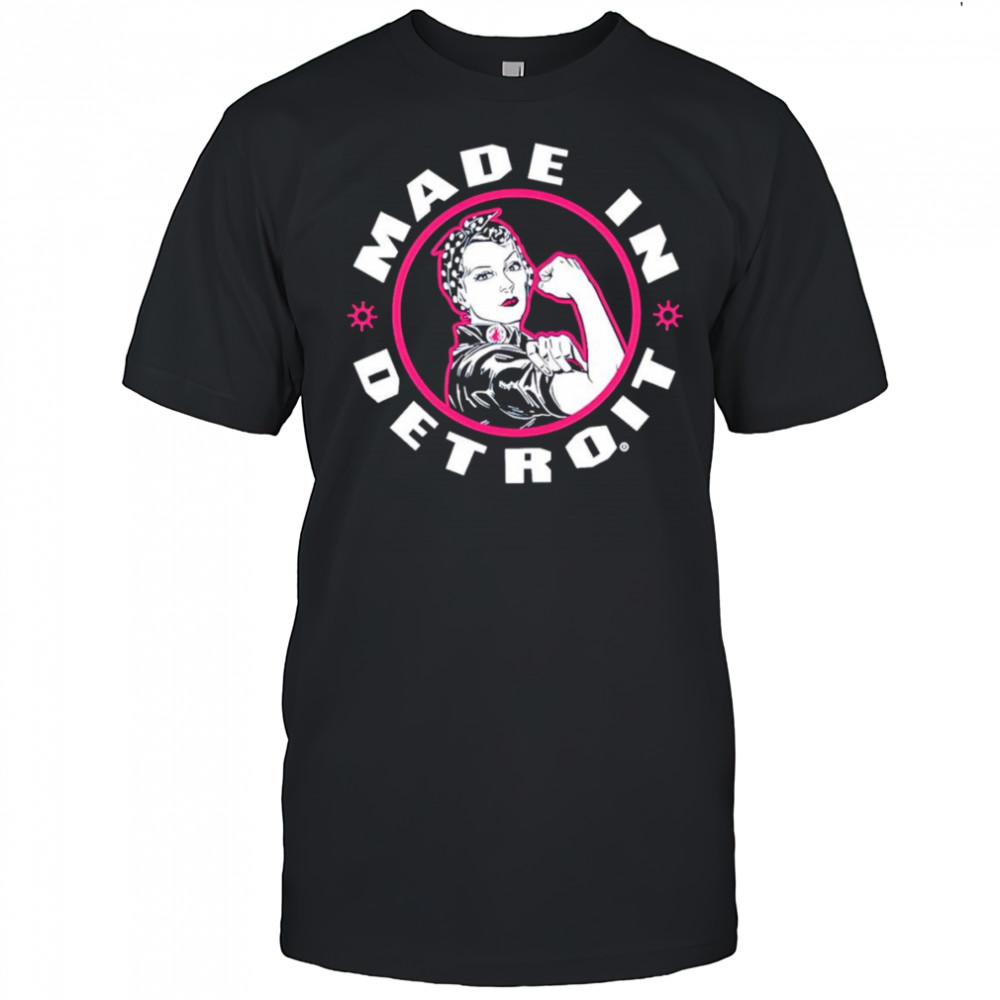 Ladies Rosie made in Detroit shirt