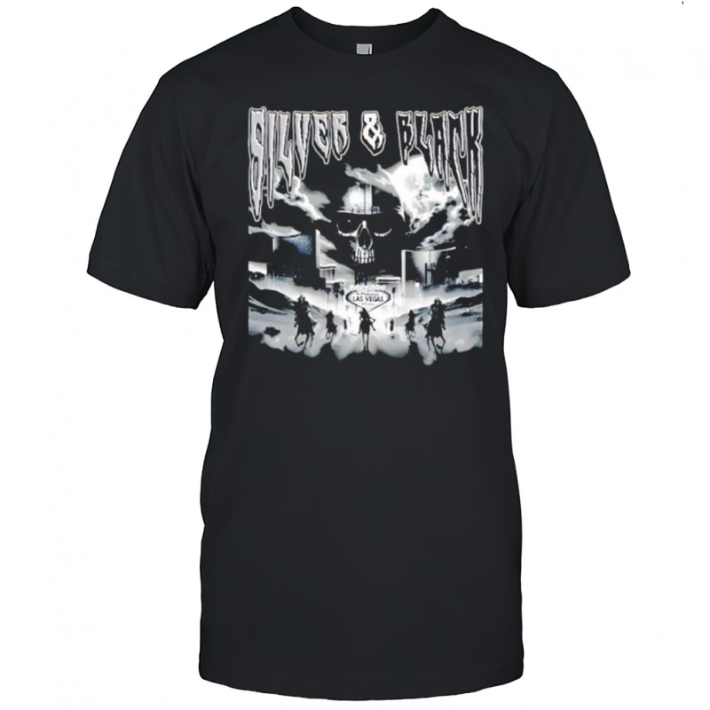 Las Vegas Raiders Silver and Black shirt