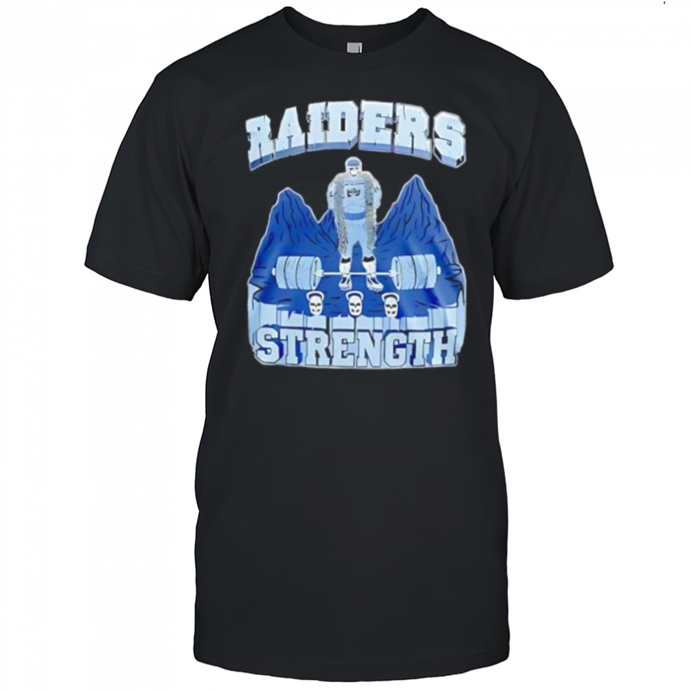 Las Vegas Raiders Strength Skeleton shirt