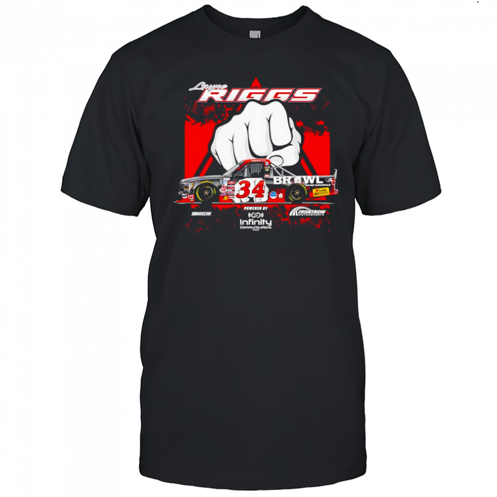 Layne Riggs Checkered Flag Bare Knuckle Boxing car shirt