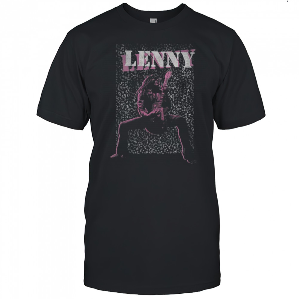 Lenny Kravitz Leopard Print T-Shirt