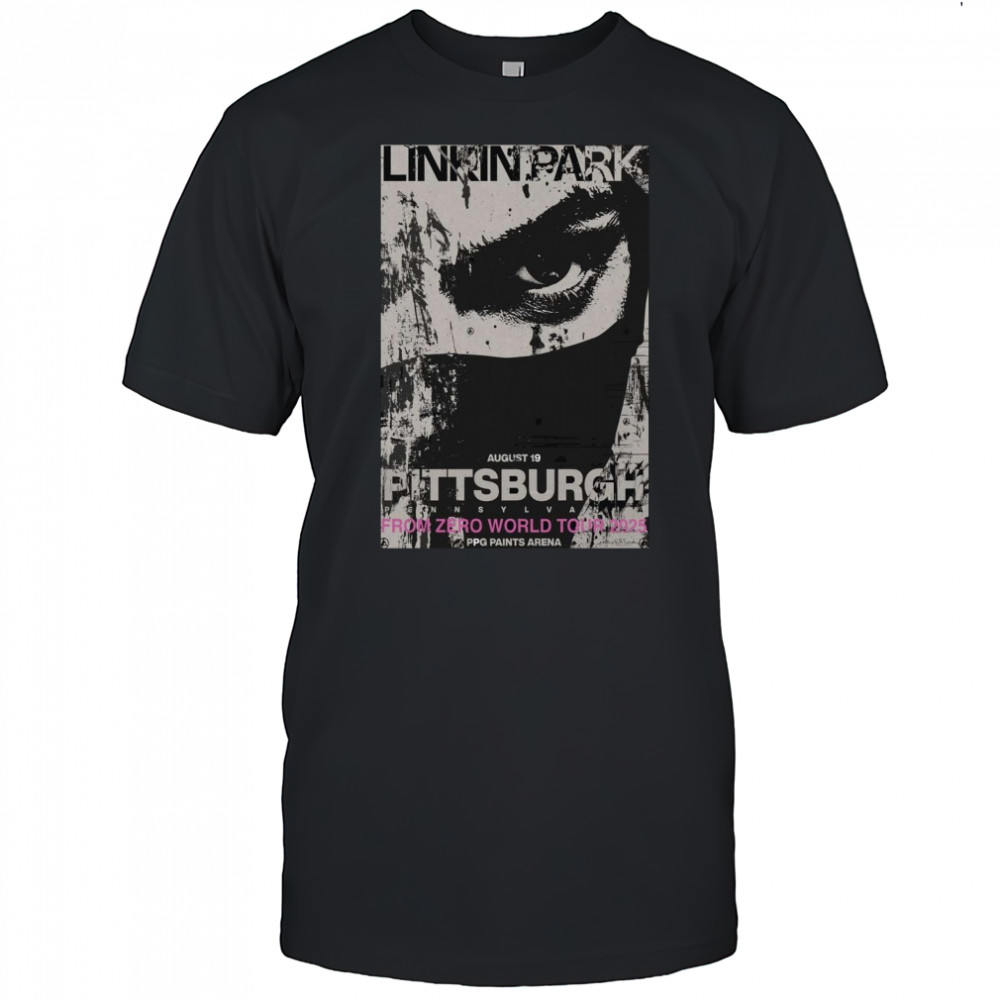 Linkin Park Concert Pittsburgh PA at PPG Paints Arena August 19 2025 Poster T-Shirt