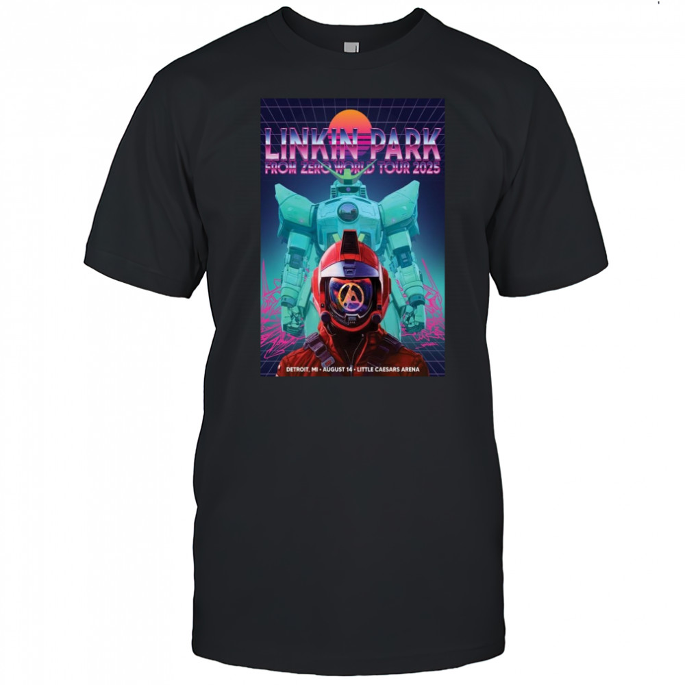 Linkin Park From Zero World Tour Montreal QC Aug 5 2025 Poster T-Shirt
