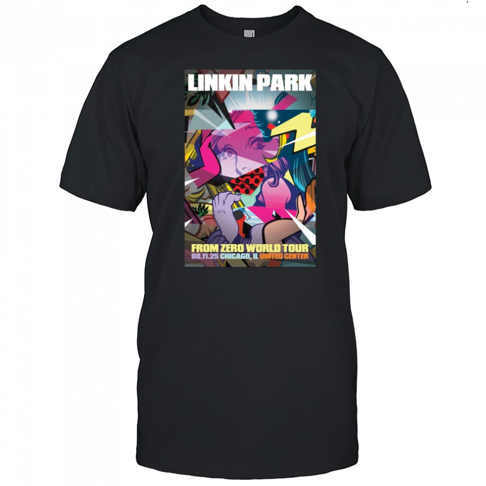 Linkin Park From Zero World Tour Toronto ON Aug 8 2025 Poster T-Shirt