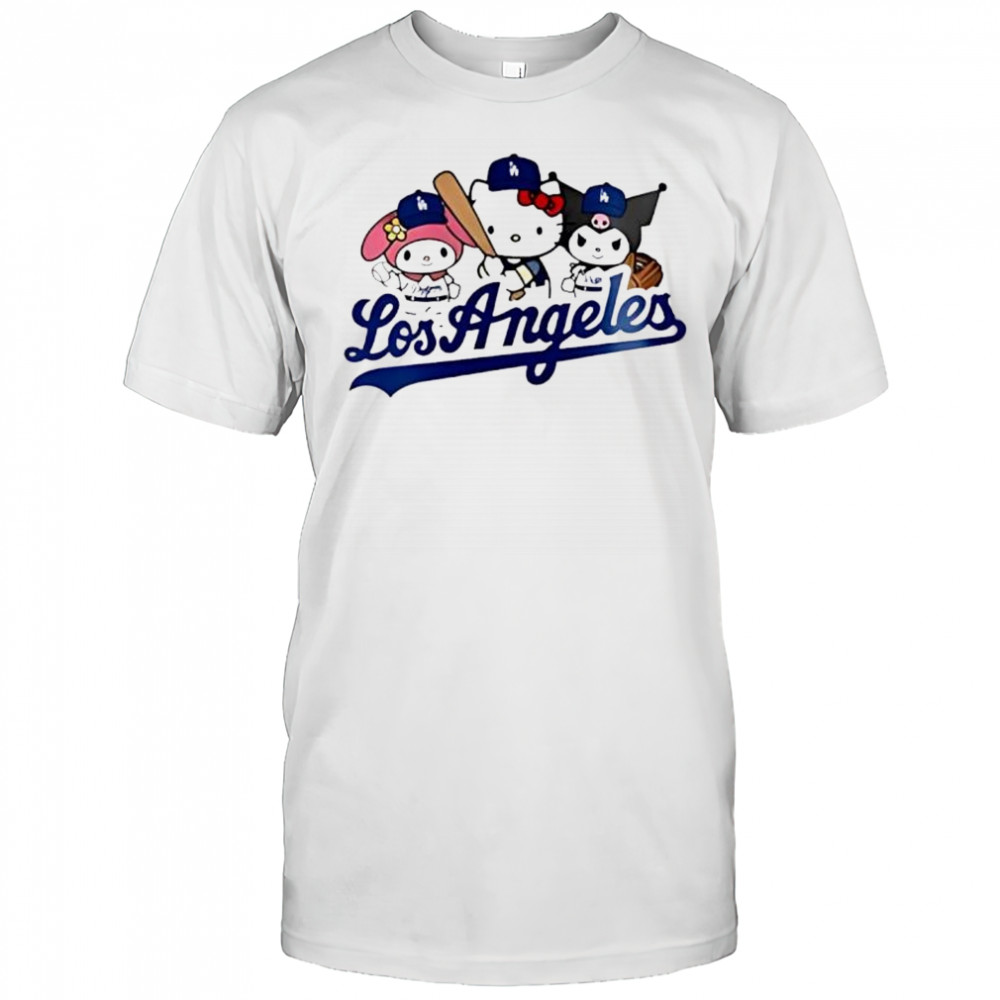 Los Angeles Dodgers Hello Kitty And Friends shirt