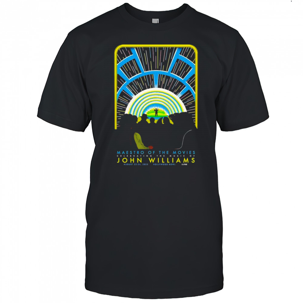 Maestro of the movies John Williams shirt