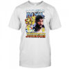 Magic Johnson Los Angeles Lakers Hardwood Classics commemorative player collage shirt