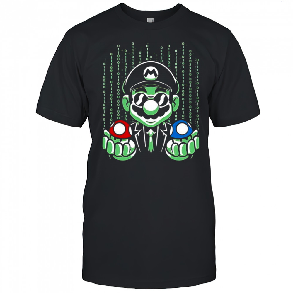 Mario Neo mushroom choice shirt