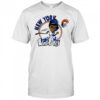Mark Vientos Swaggy V New York Mets caricature cartoon shirt