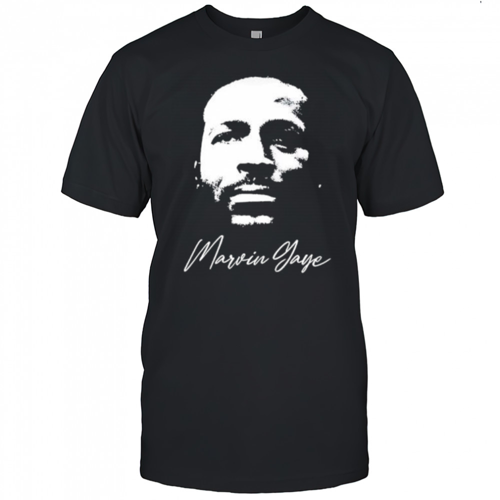 Marvin Gaye Silhouette retro shirt