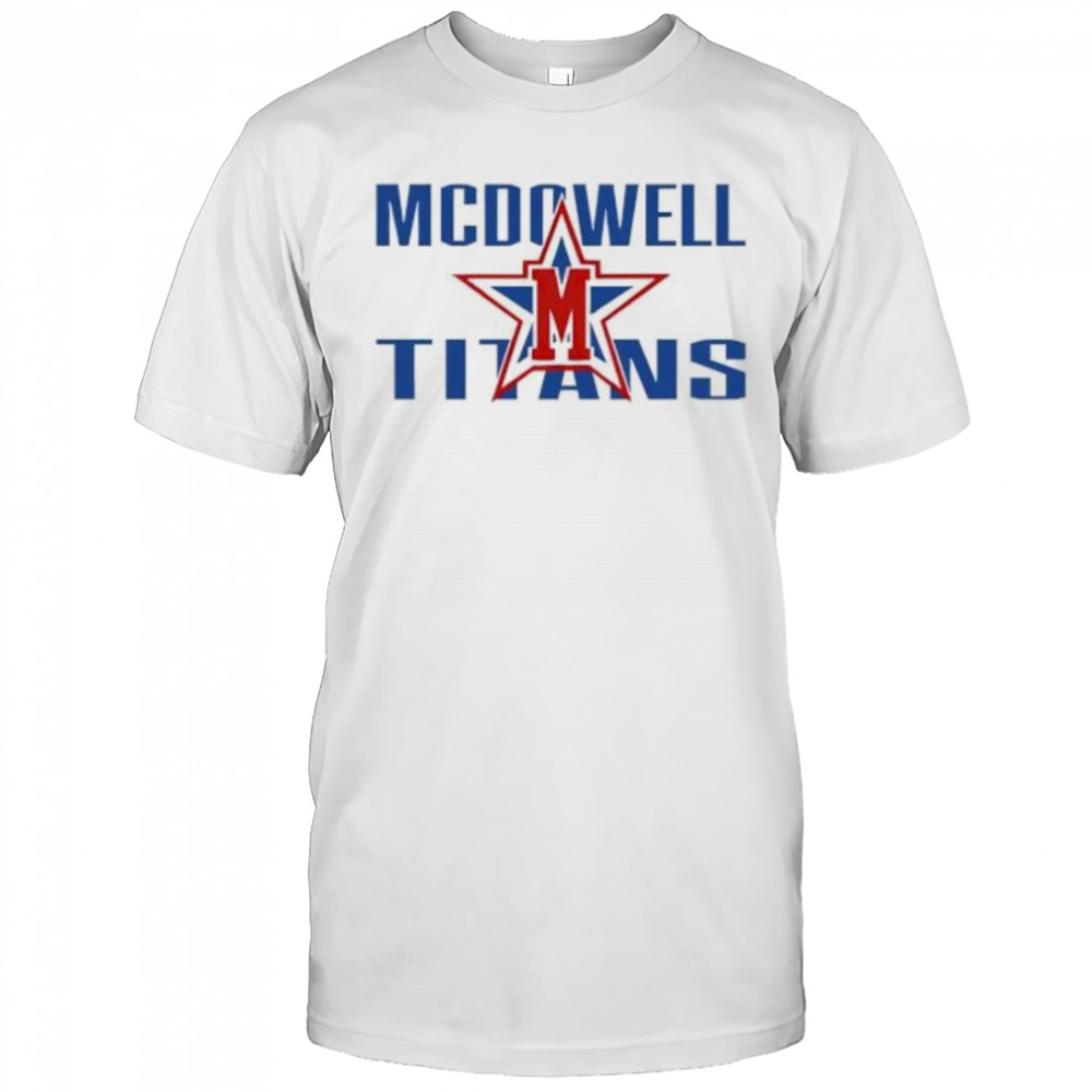 McDowell Titans logo shirt