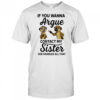 Meerkat if you wanna argue contact my sister she handles all that shirt