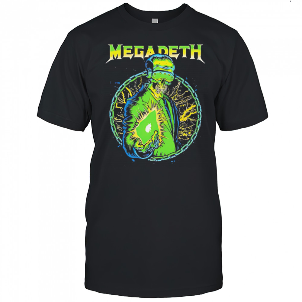 Megadeath Metal Rock Merch Concert Tour Vintage Graphic Design shirt