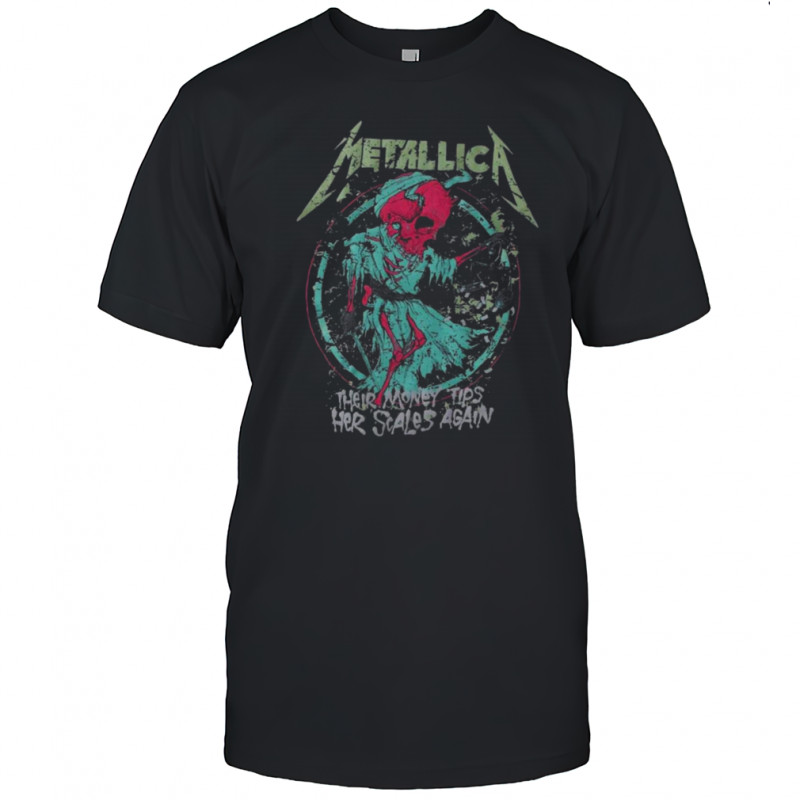 Metallica …And Justice For All Skeleton T Shirt