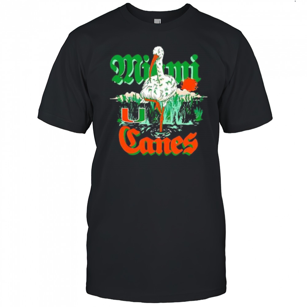Miami Hurricanes Hyper Local Mascot shirt