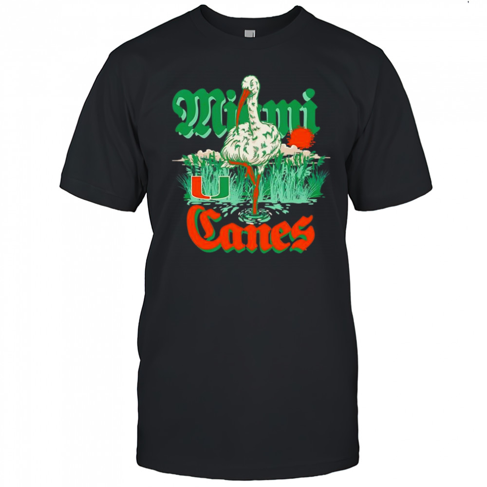 Miami Hurricanes Mascot Swamp shirt