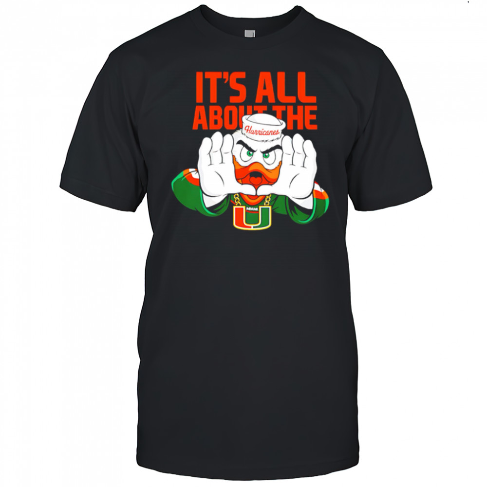 Miami Hurricanes Rally Mascot It’s all about the duck shirt